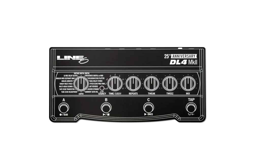 Line 6 DL4 MK2 25th Anniversary Silver Limited Edition Advanced Delay Modeller - Image 5