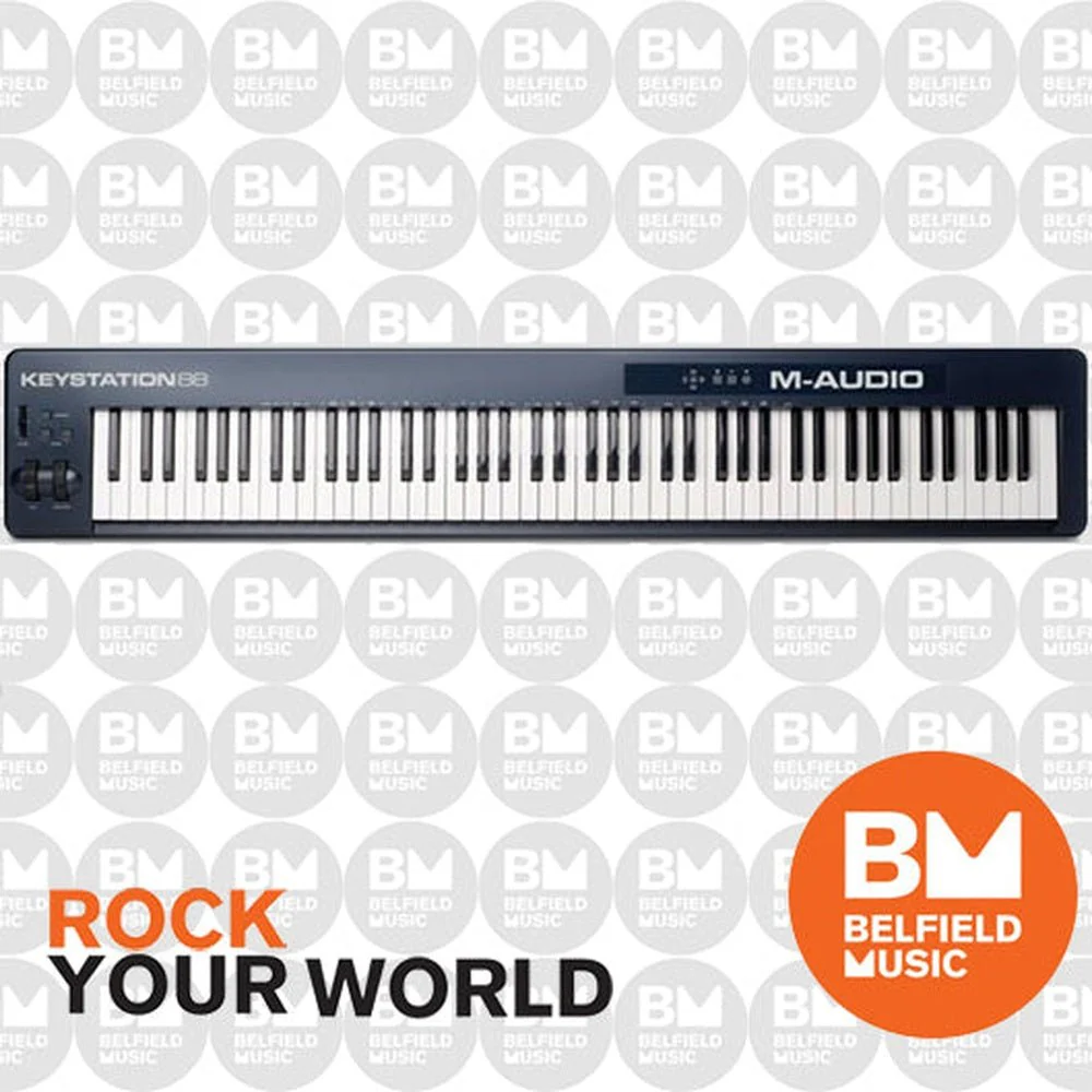 M-Audio Keystation 88 MK3 88-Key Semi Weighted USB MIDI Controller - Image 3