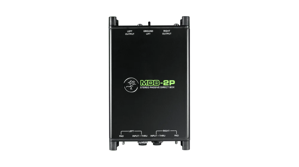 Mackie MDB-2P Passive Direct Box Stereo BUILT-LIKE-A-TANK™ - Image 4