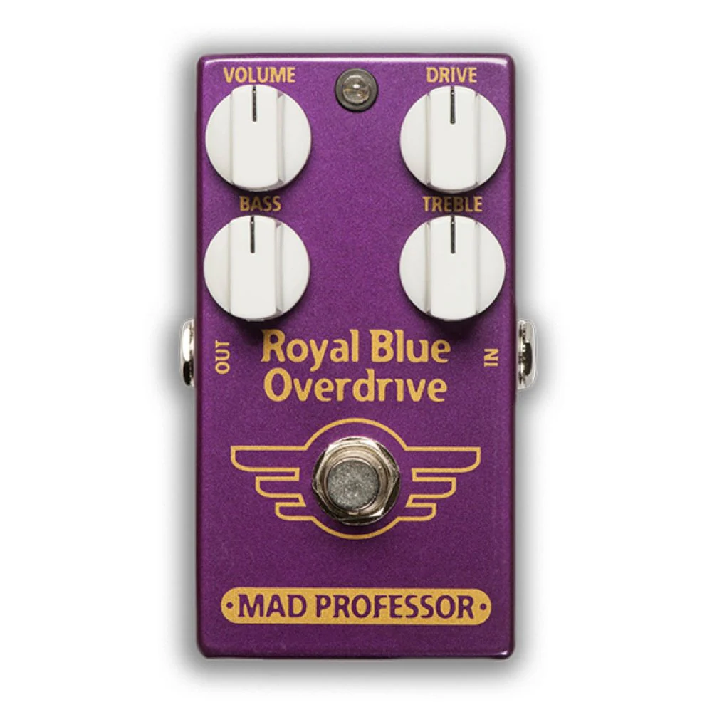 Mad Professor ROYAL BLUE OVERDRIVE An Extremely Touch Sensitive Overdrive