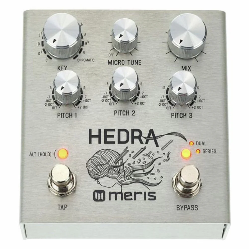 MERIS Hedra 3-Voice Rhythmic Pitch Shifter Pedal w/ Tap Tempo - Image 2