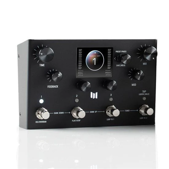 MERIS LVX 10th Anniversary Black Edition Dual Modular Delay System Pedal - Image 2