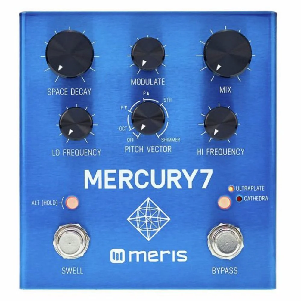 MERIS Mercury 7 Atmospheric Reverb Pedal w/ Modulation & Frequency Dampening - Image 3