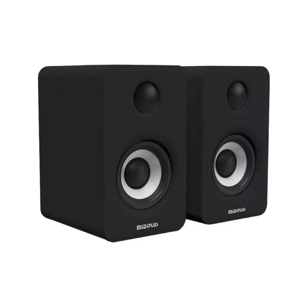 MIDIPLUS MI5 MK2 Nearfield Studio Monitors w/ Bluetooth PAIR Black - Image 2