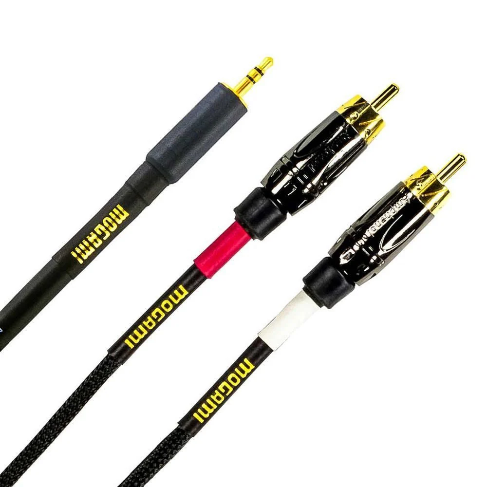 Mogami 3.5mm to Dual RCA Cable (10ft)
