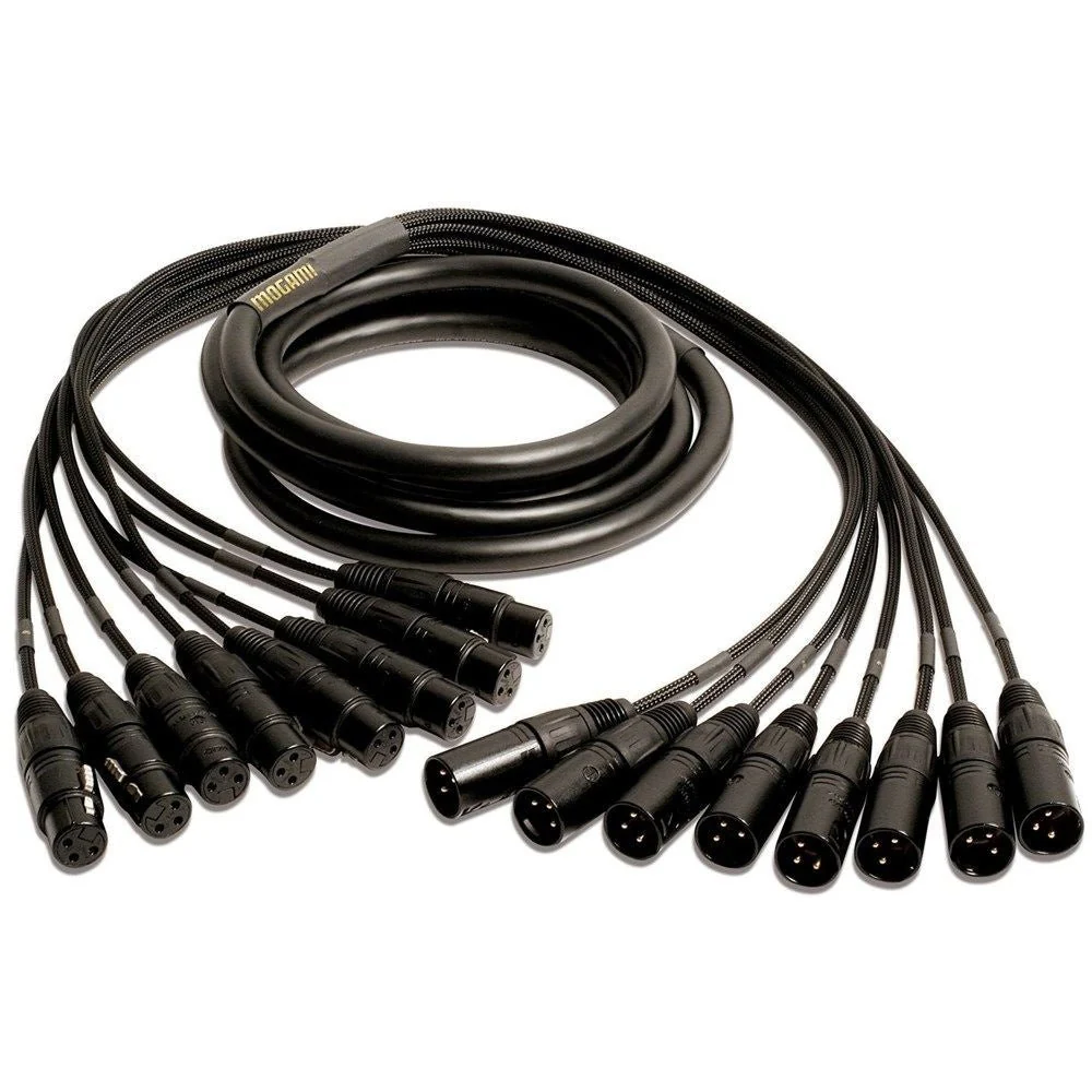 Mogami Gold 8-Ch XLR - XLR Cable Snake (5ft)
