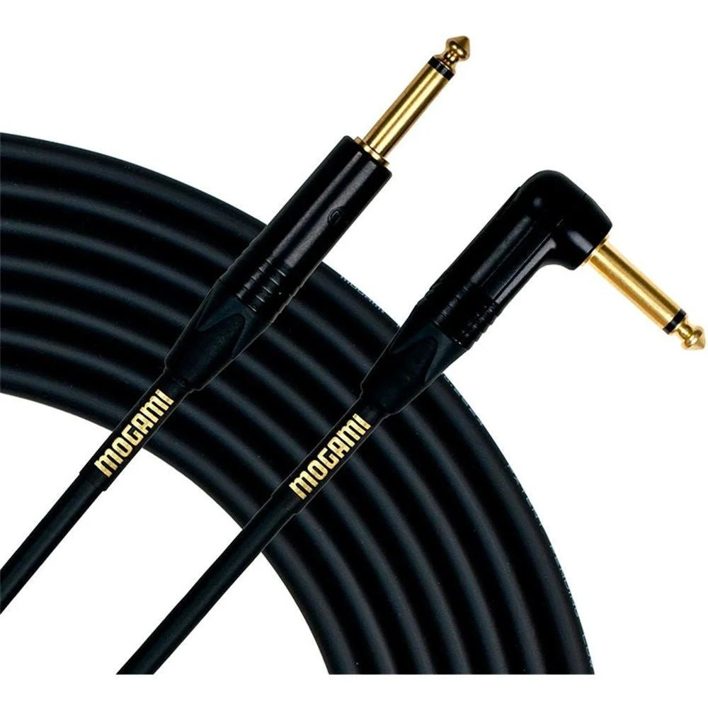 Mogami Gold Instrument Right-Angled TS - TS (6ft)