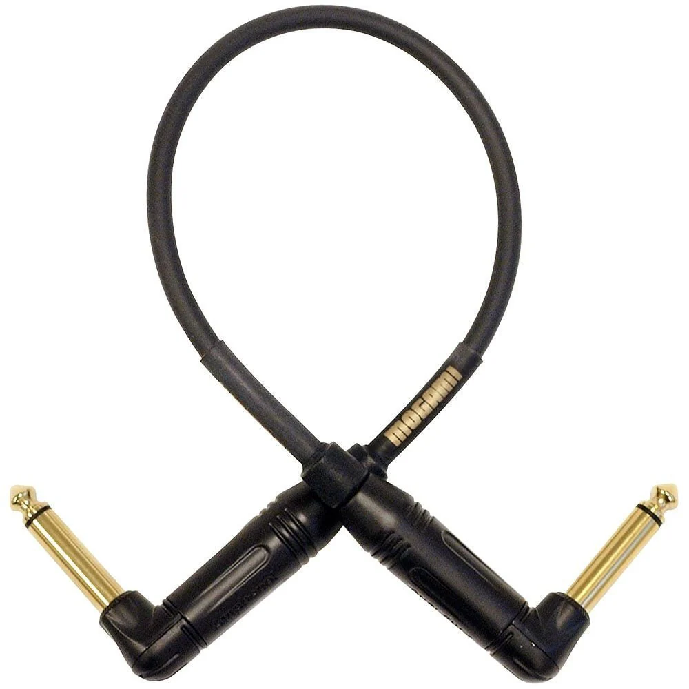 Mogami Gold Pedal Patch Cable Right Angle to Same (18")
