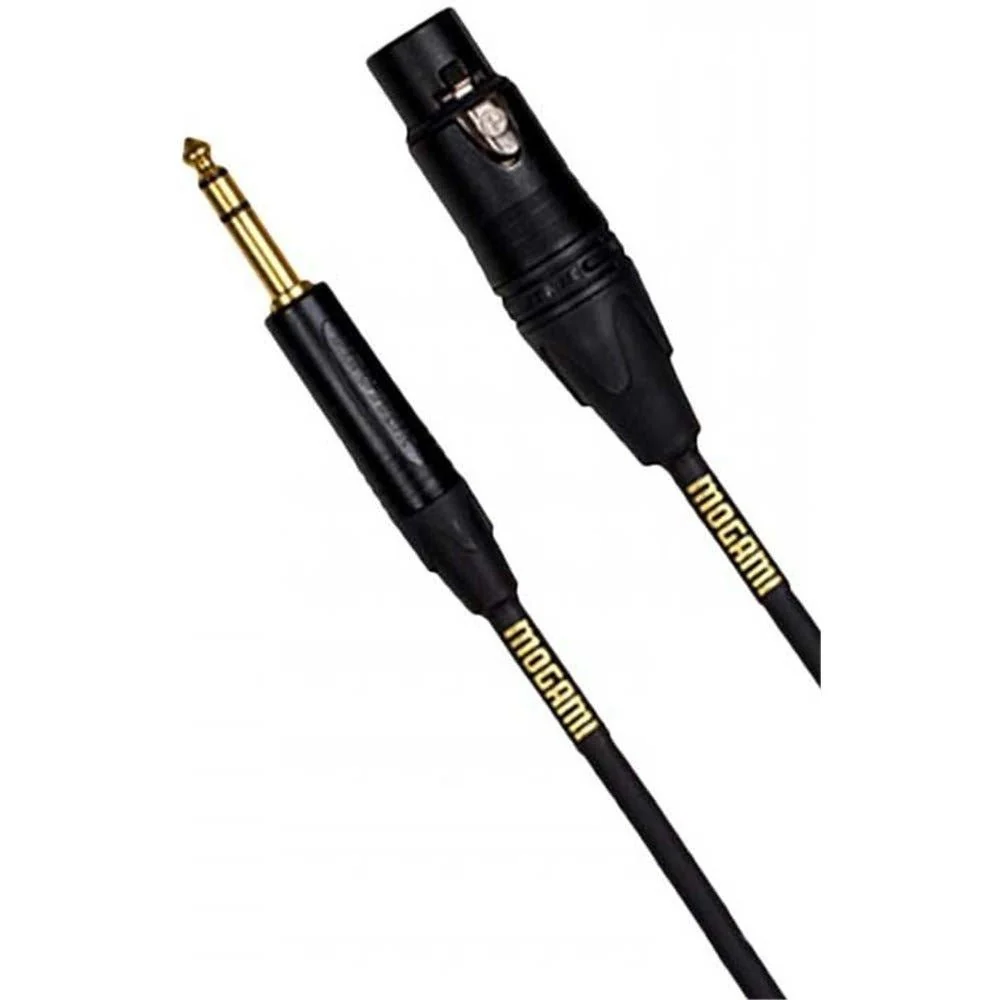 Mogami Gold TRS to XLR Female Balanced (3ft)