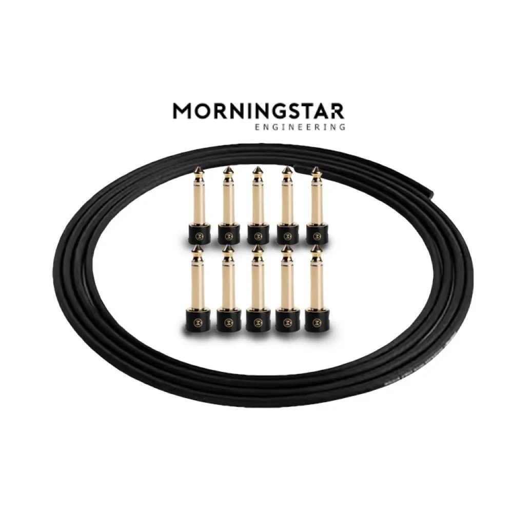 Morningstar 2-Way Solderless Kit 10 Pack 10x Plugs & 10FT Canare GS-4 Cables - Image 2