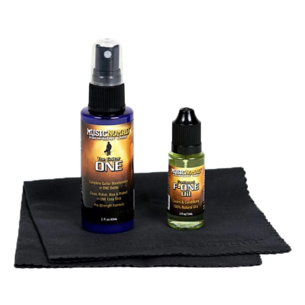 Music Nomad MN140 Premium Guitar Care Kit The Guitar ONE, F-ONE Oil & Cloth - Image 2