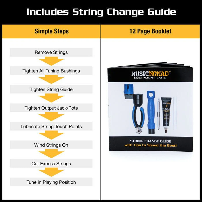 Music Nomad MN218 String Change Tool Kit 6 Piece - Image 2