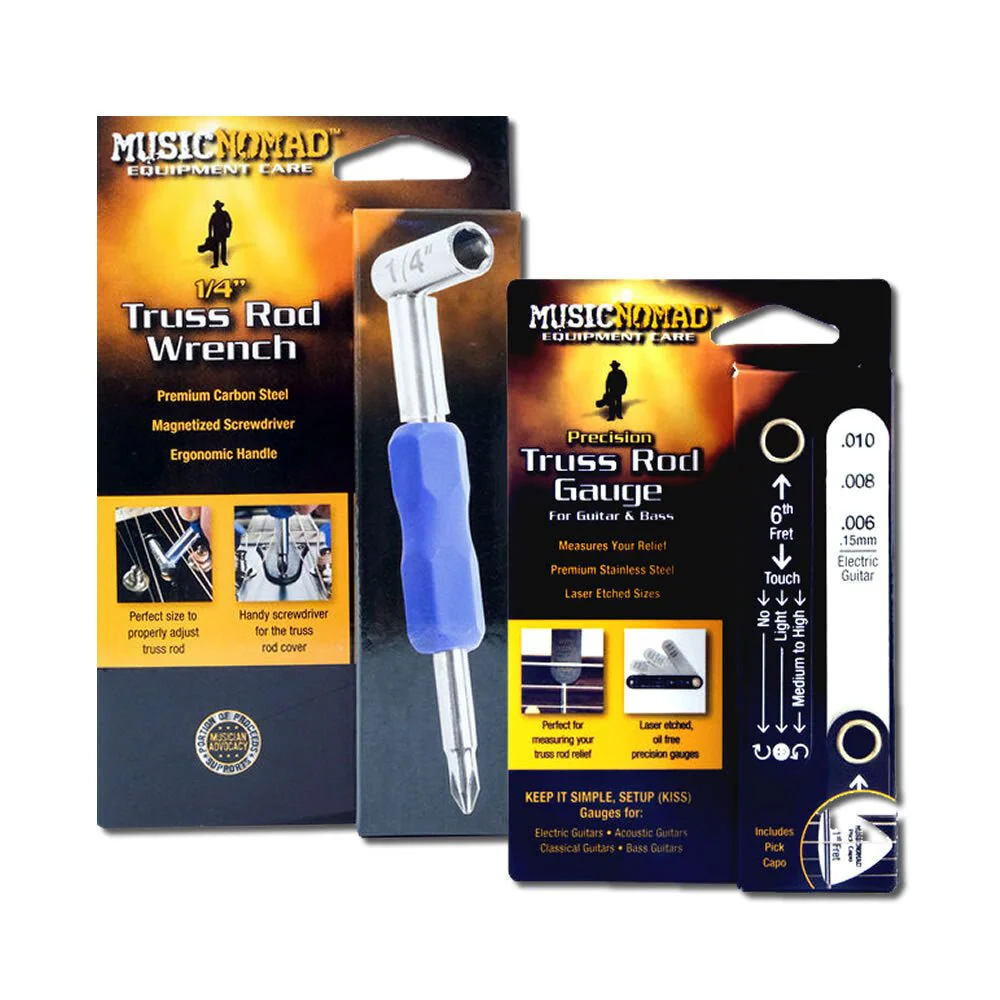 Music Nomad MN610 Truss Rod Neck Relief Measure & Adjust Kit for Taylor® Guitars - Image 2