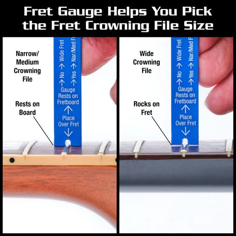 Music Nomad Precision Fret Rocker+ and Fret Gauge Kit - Image 6