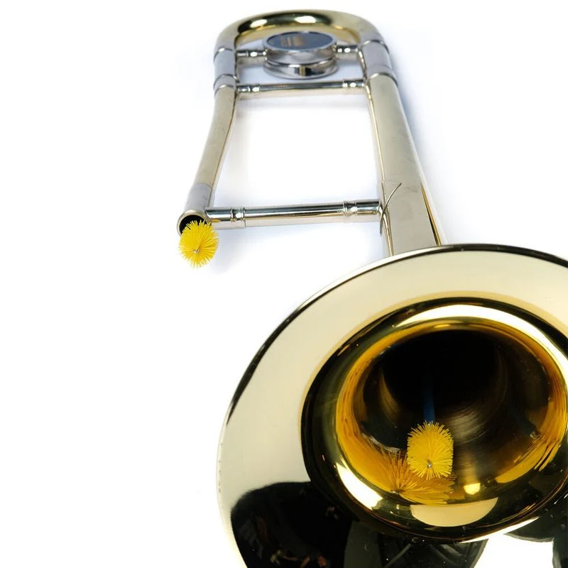 Music Nomad Premium Vinyl Free Trombone Snake Brush - Image 7