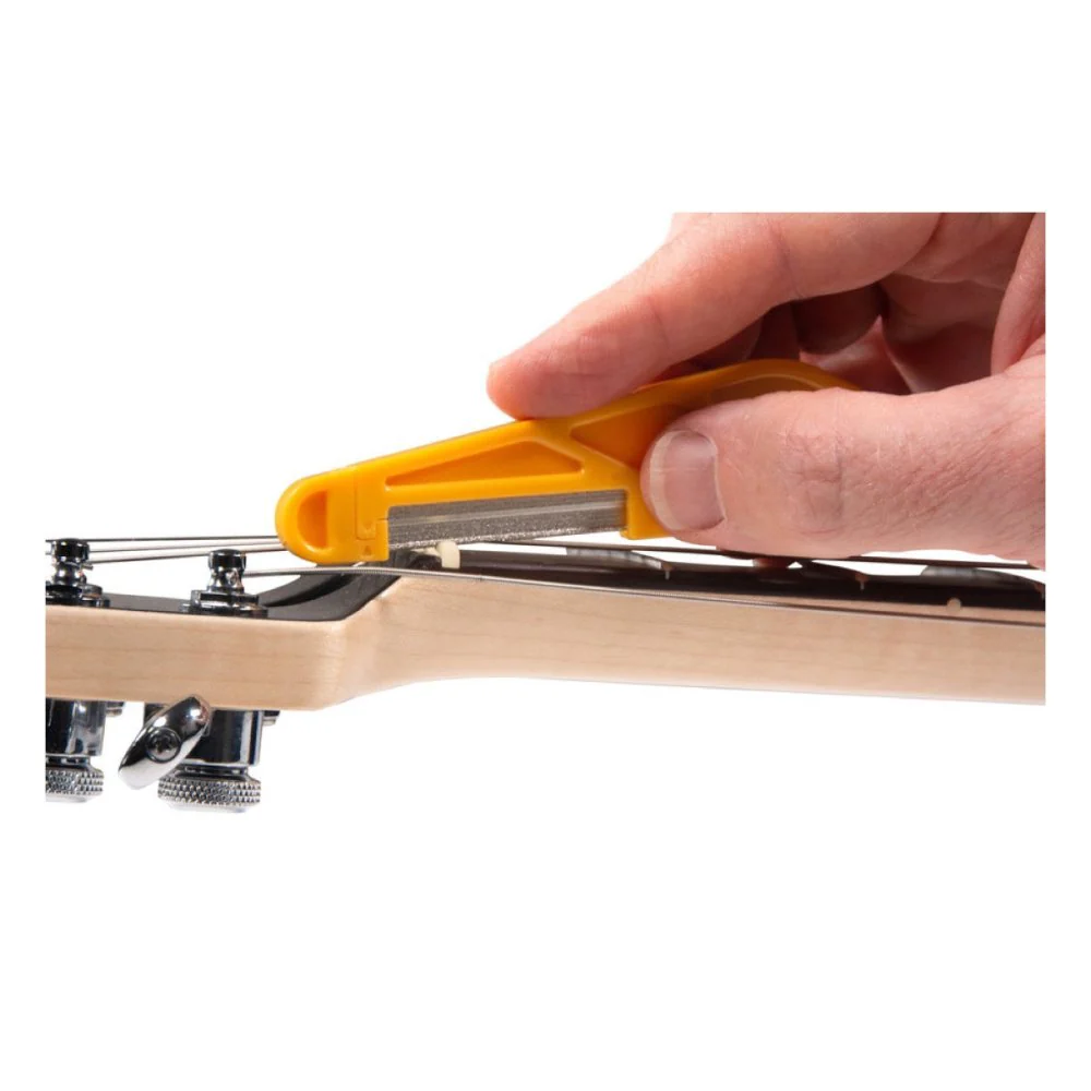 Music Nomad MN676 16-piece Diamond Coated Nut File Complete Shop Set - Image 5