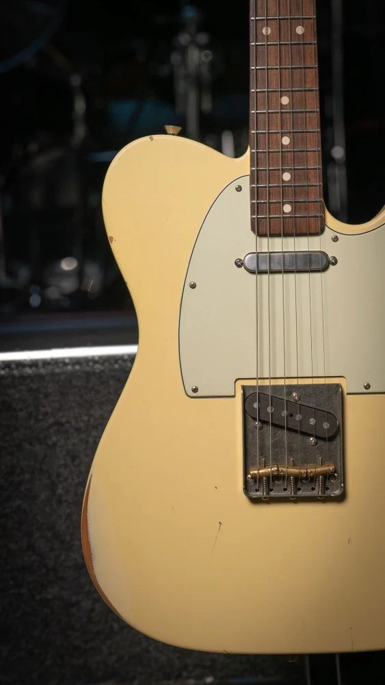 Nash Guitars T63 Nautilus Vintage White Alder & Rosewood Lollars Light Relic w/ Hard Case - Image 5