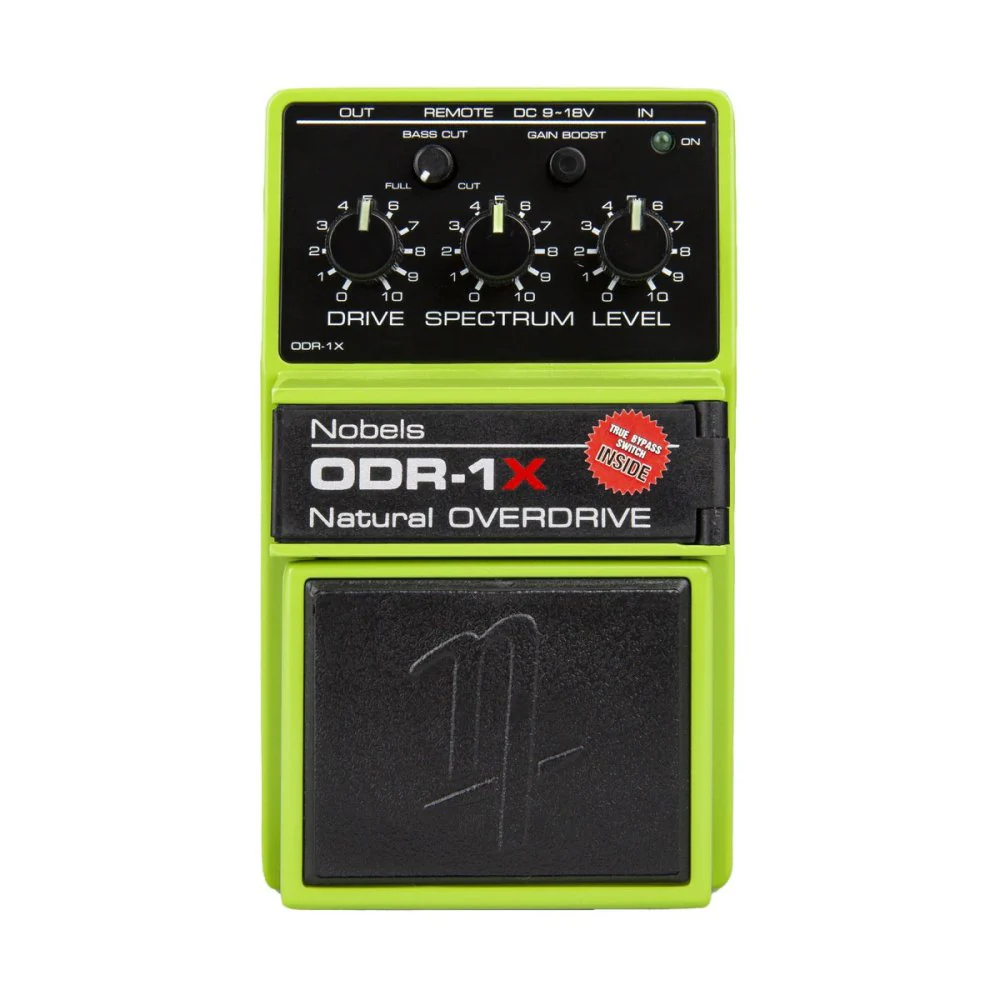 Nobels ODR-1X Analog Natural Overdrive Pedal w/ Gain Boost & Bass Cut - Image 2
