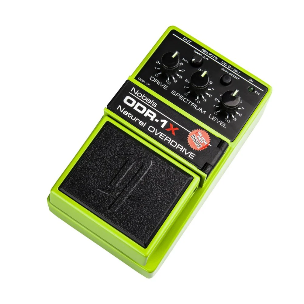 Nobels ODR-1X Analog Natural Overdrive Pedal w/ Gain Boost & Bass Cut - Image 4