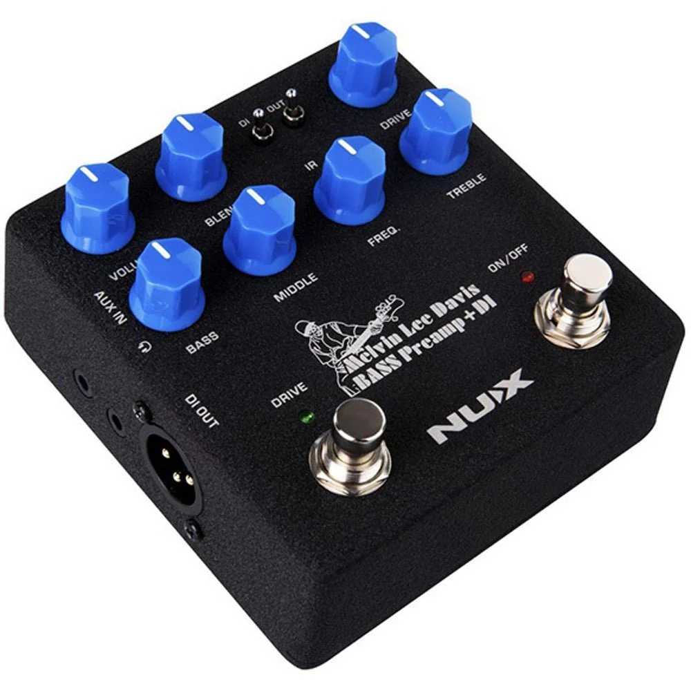 NUX Melvin Lee Davis Bass Preamp & DI Effects Pedal - Image 2