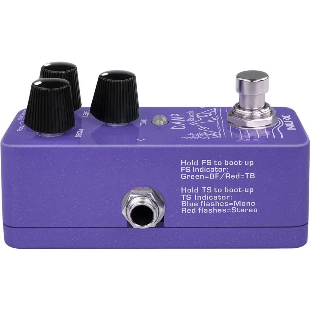 NUX Damp Mini Core 3-Mode Reverb Effects Pedal - Image 3