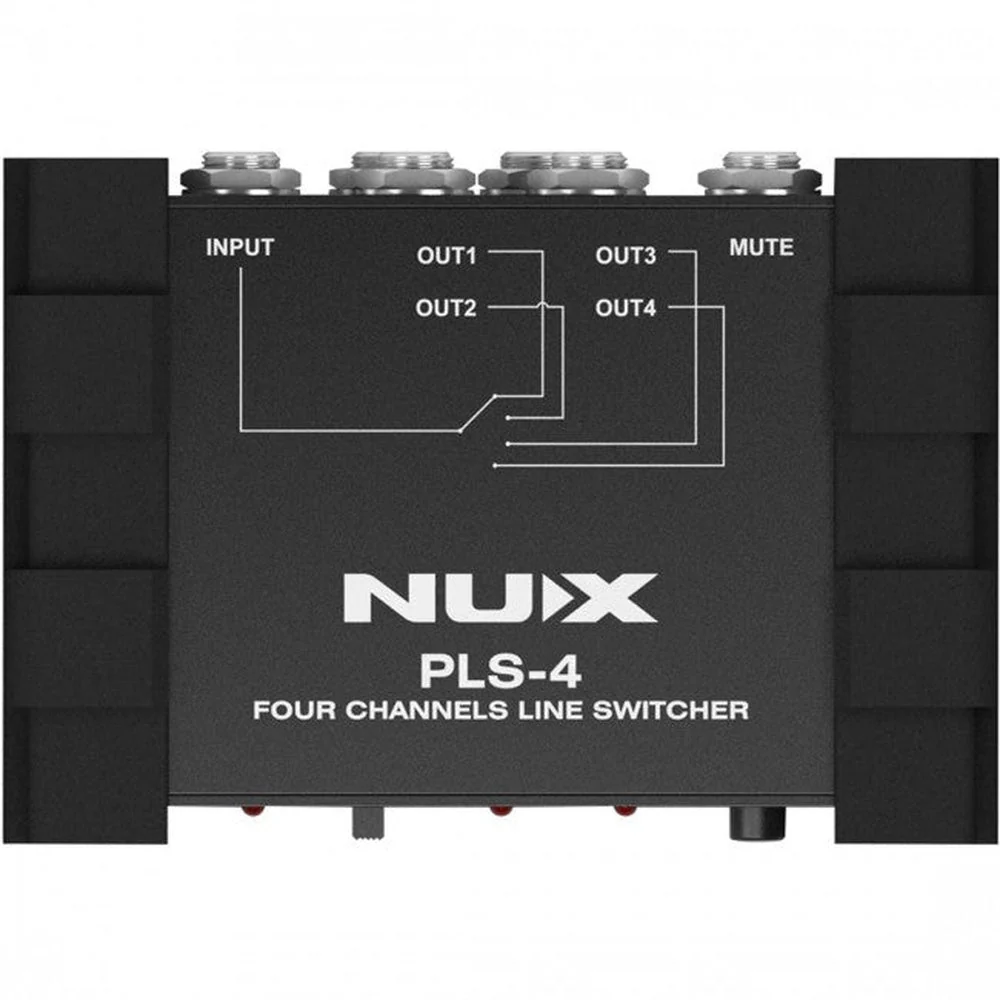 NUX PLS-4 Line Switcher 4-Channel - Image 2