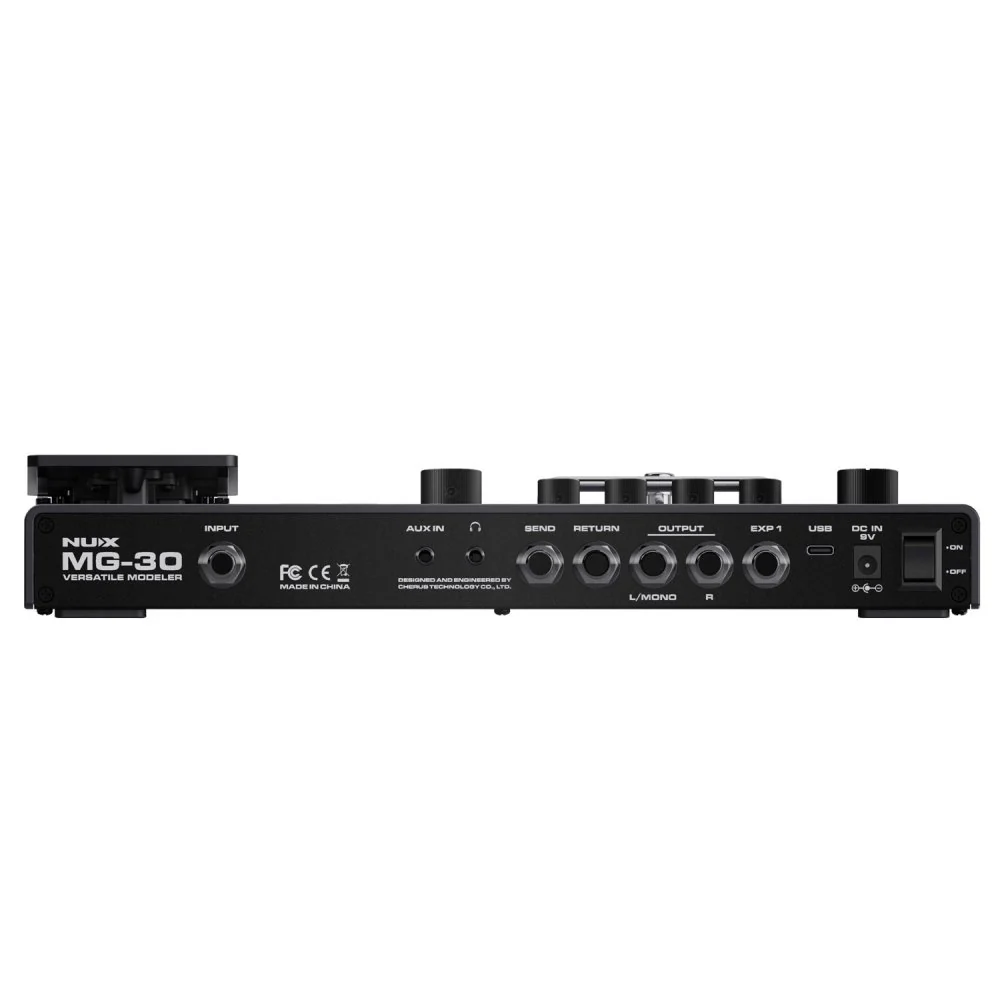 NUX MG-30 Versatile Guitar Modelling Processor w/ Impulse Response Multi Effects Pedal - Image 6