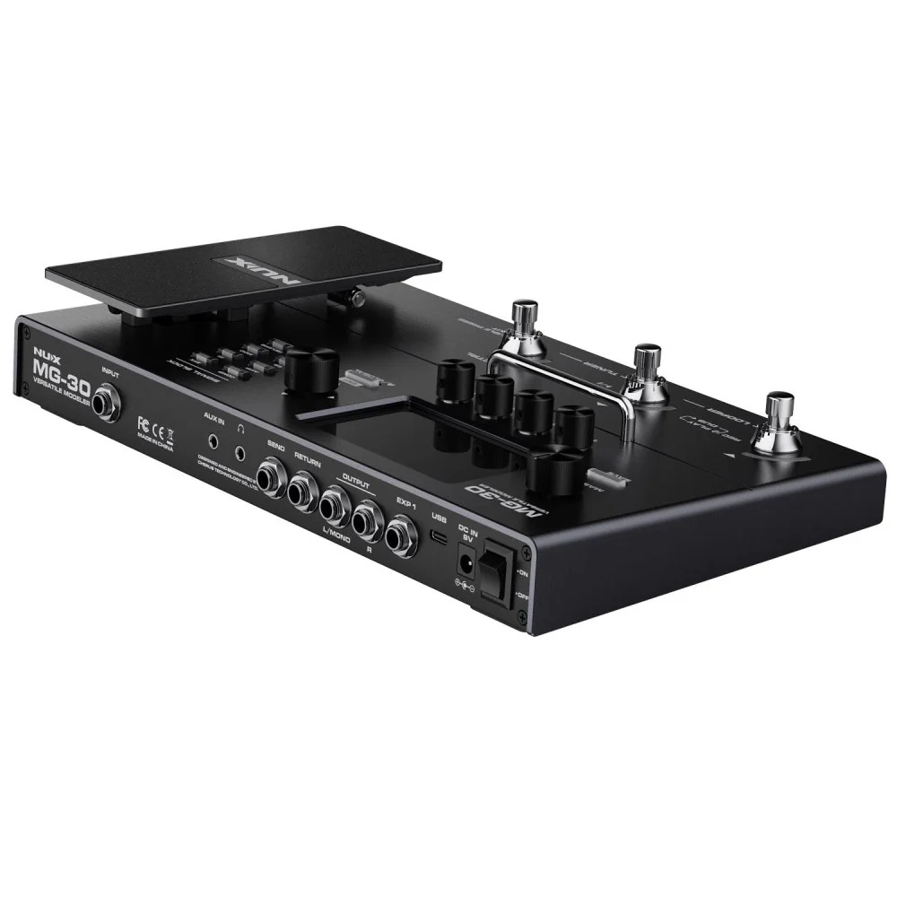 NUX MG-30 Versatile Guitar Modelling Processor w/ Impulse Response Multi Effects Pedal - Image 8
