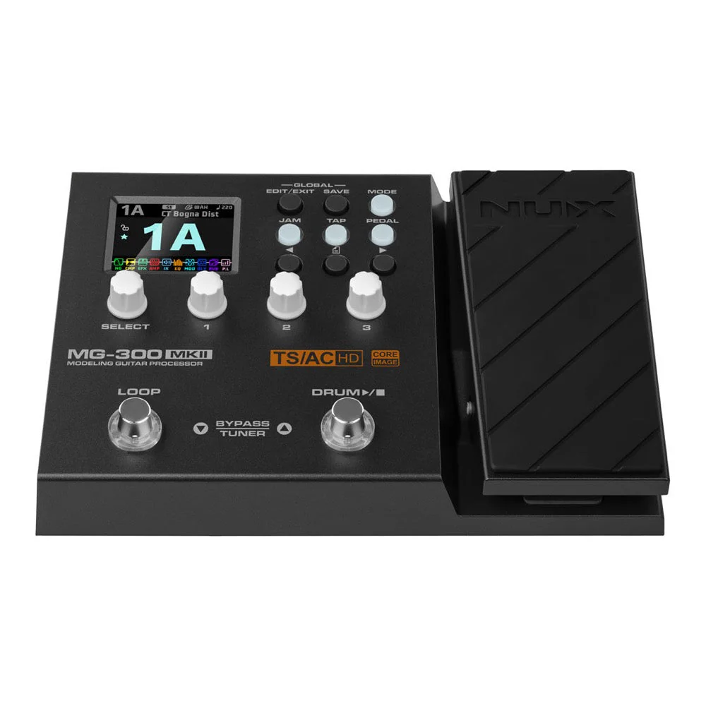 NUX MG-300 MK2 Guitar Modelling Processor Multi Effects Pedal - Image 3