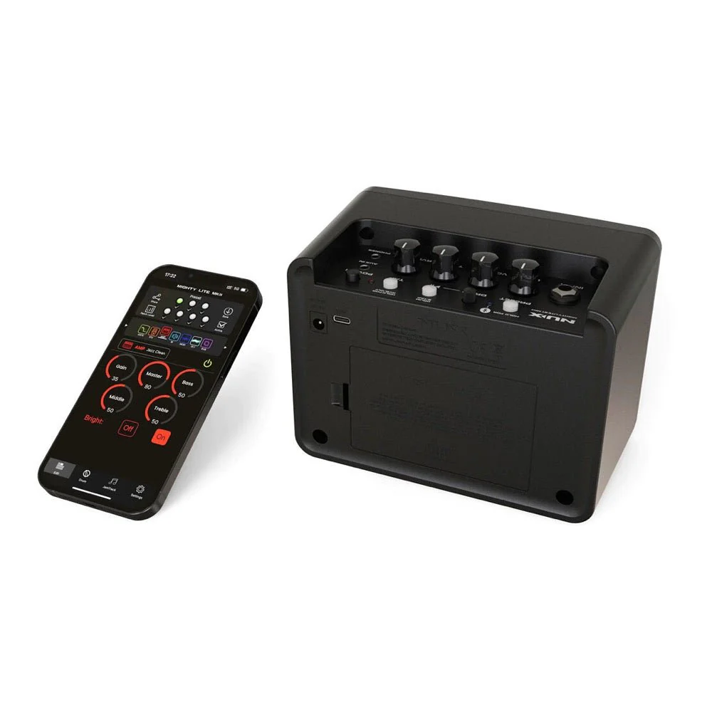 NUX Mighty LITE BT MK2 Modelling Guitar Combo Amp 5W w/ On-Board FX, Bluetooth & iOS / Android App - Image 4