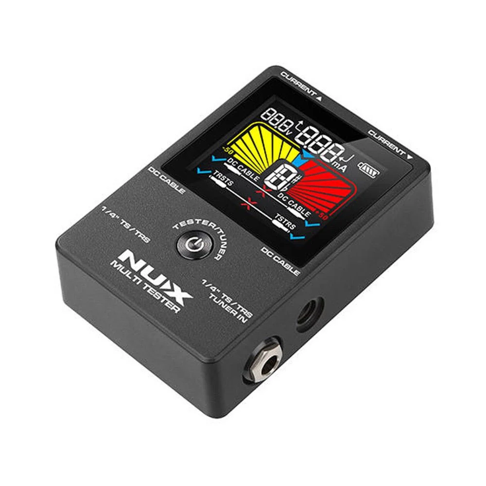 NUX NMT-1 Battery Powered Multi Cable Tester w/ Current & Voltage Meter w/ Built-in Tuner - Image 5