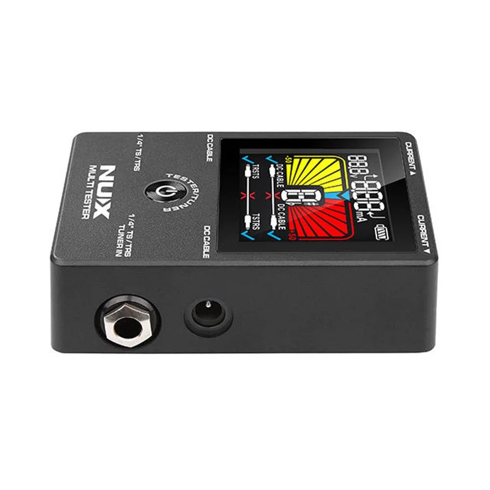 NUX NMT-1 Battery Powered Multi Cable Tester w/ Current & Voltage Meter w/ Built-in Tuner - Image 7