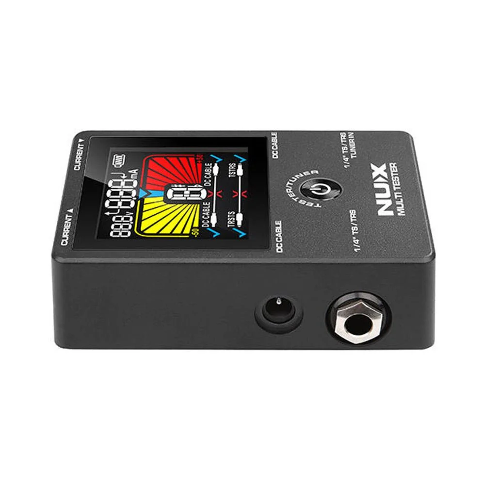 NUX NMT-1 Battery Powered Multi Cable Tester w/ Current & Voltage Meter w/ Built-in Tuner - Image 8