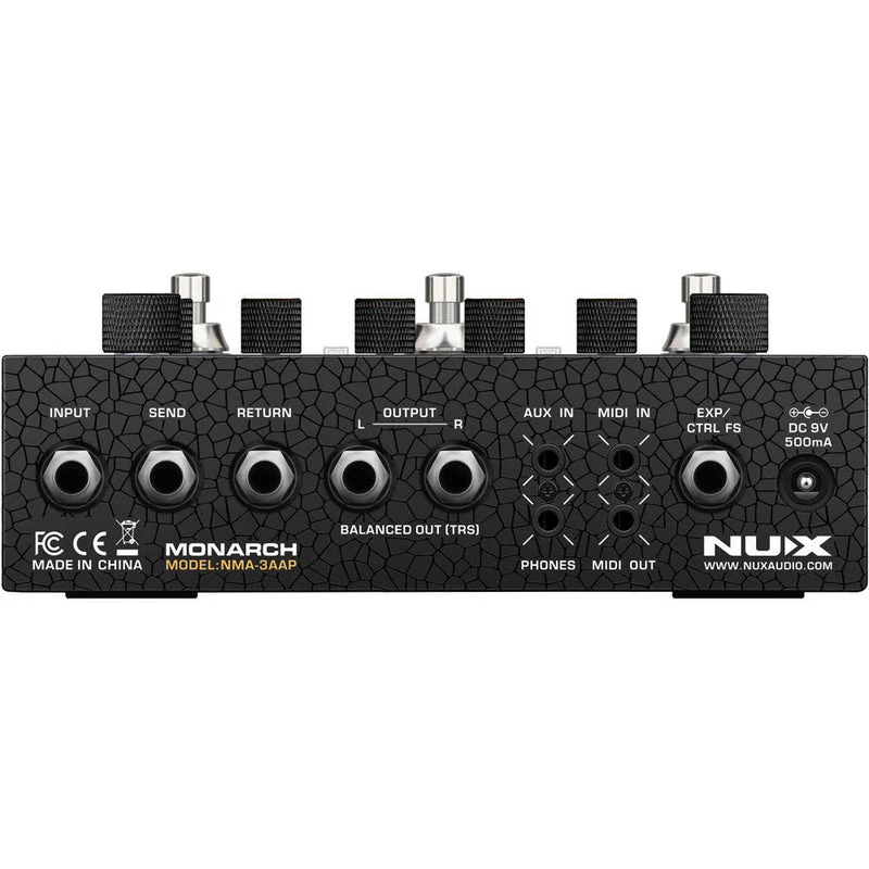 NUX Monarch Series Amp Academy 3-Footswitch Stomp Compact Modeler - Image 3