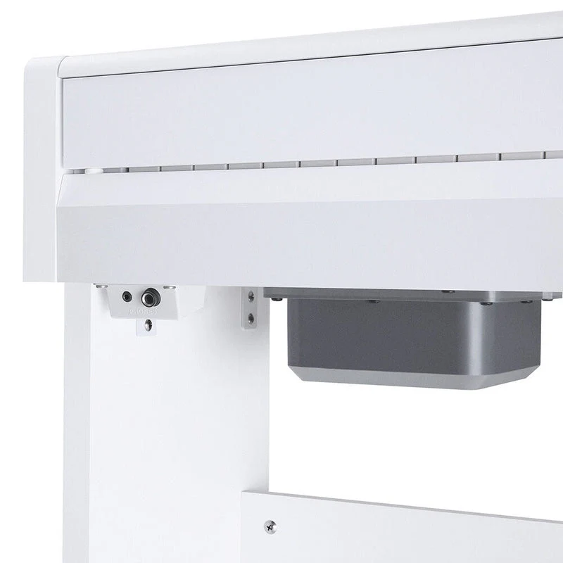 NUX NCK-330 Upright 88-Key Digital Piano in White Finish - Image 11