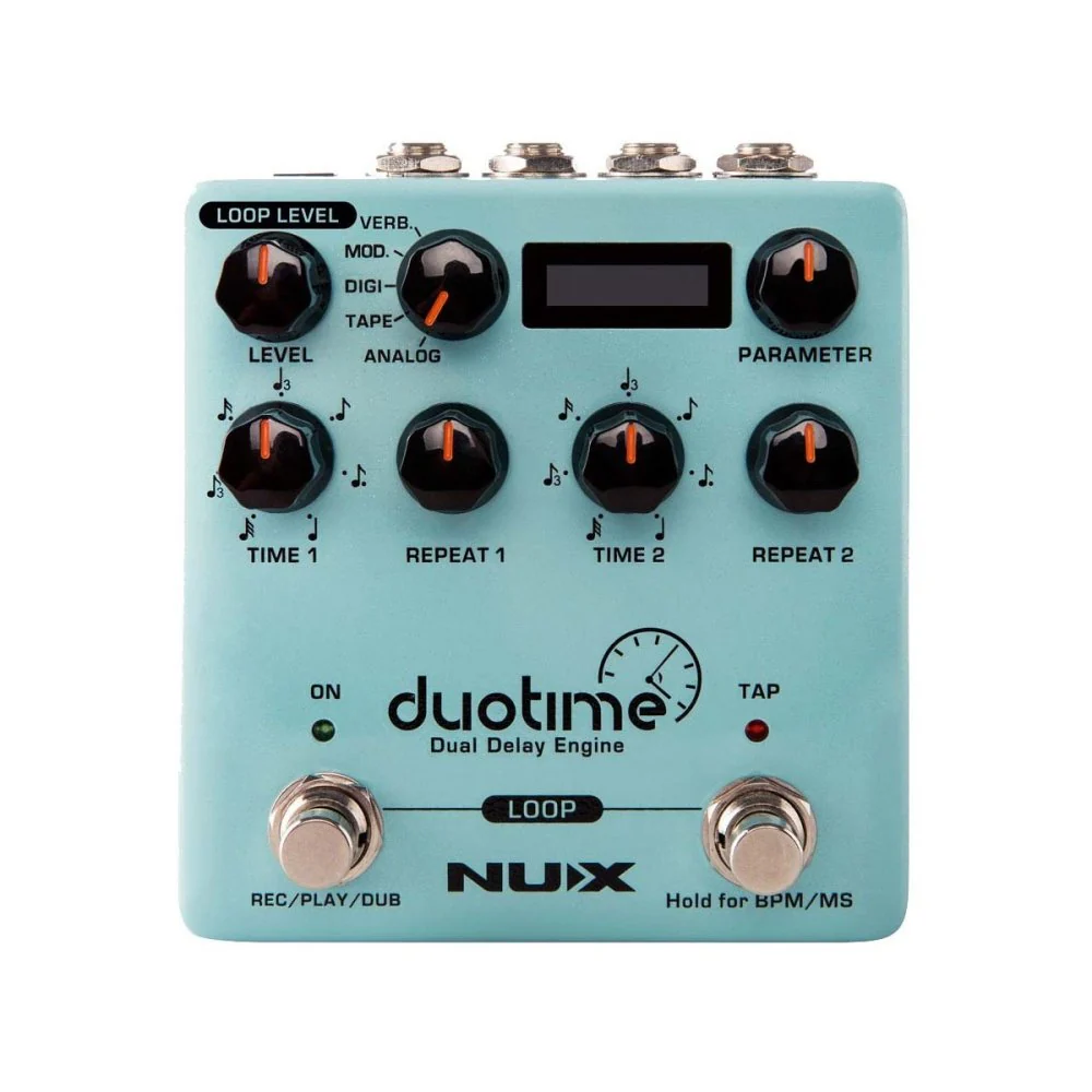 NUX NDD6 DuoTime Dual Delay Engine Effects Pedal - Image 4