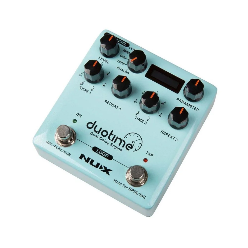 NUX NDD6 DuoTime Dual Delay Engine Effects Pedal - Image 8
