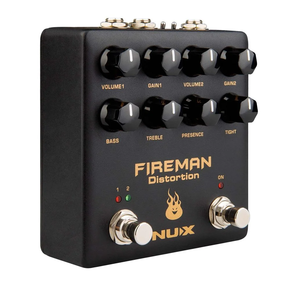 NUX NDS5 Fireman Dual Channel Brown Sound Distortion Effects Pedal - Image 3