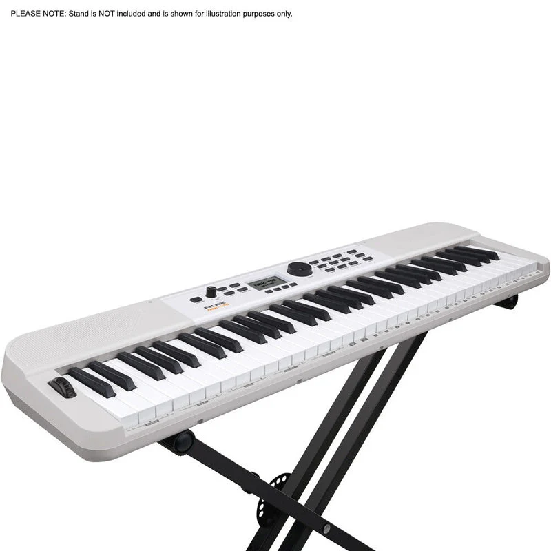 NUX NEK-110 Portable 61-Note Keyboard in White - Image 8