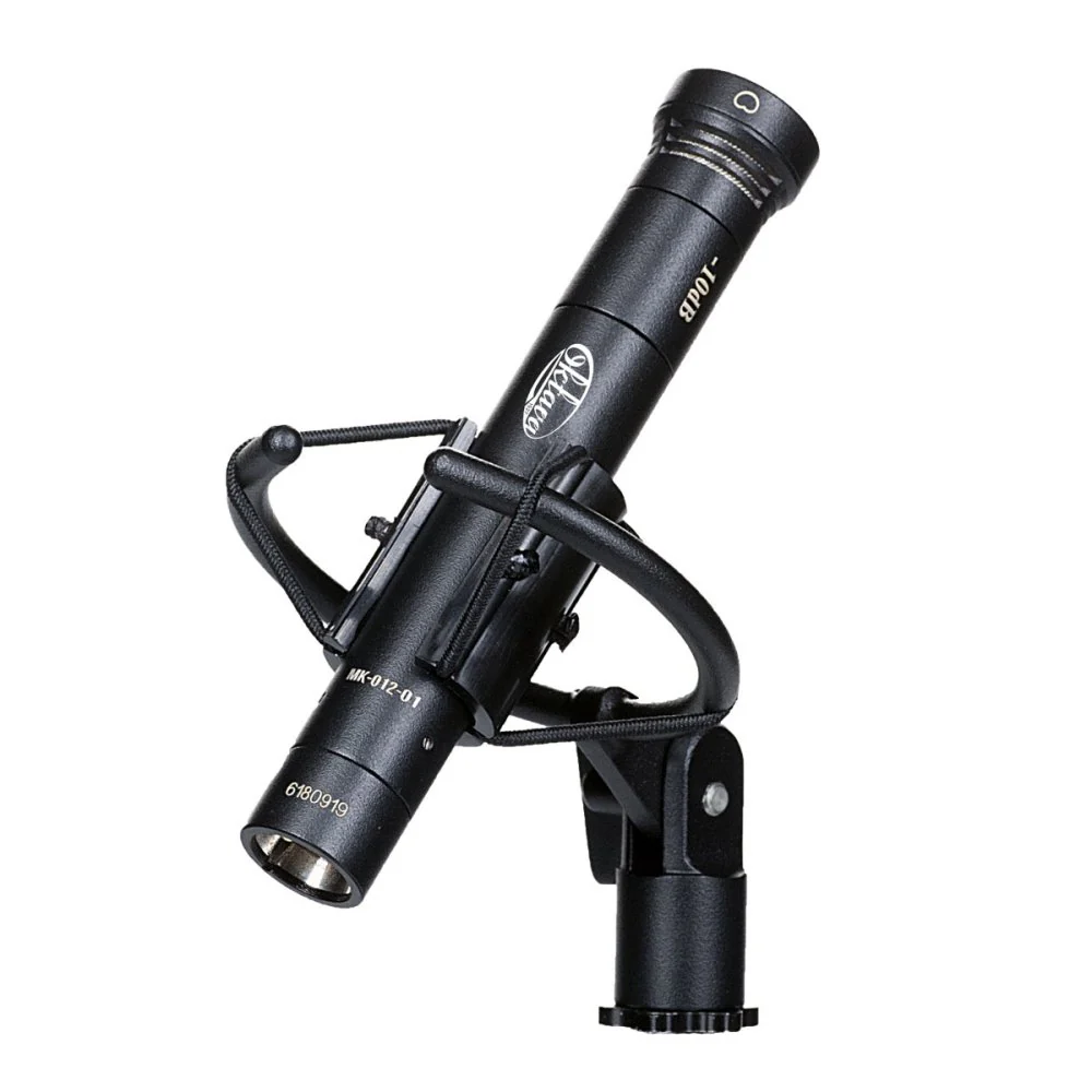 Oktava MK-012-03 Moldular Small Diaphragm Condenser Microphone w/ Hyper, Cardioid & Omni Capsule Black - Image 5