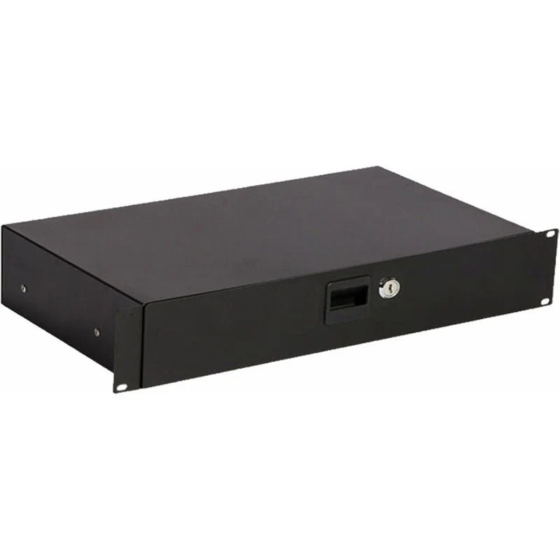 On Stage 2U Locking Rack Drawer