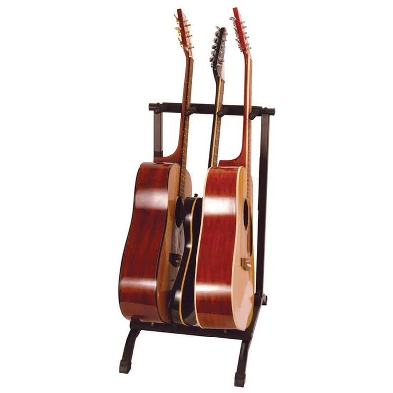 On Stage 3-Space Foldable Multi Guitar Rack - Image 2