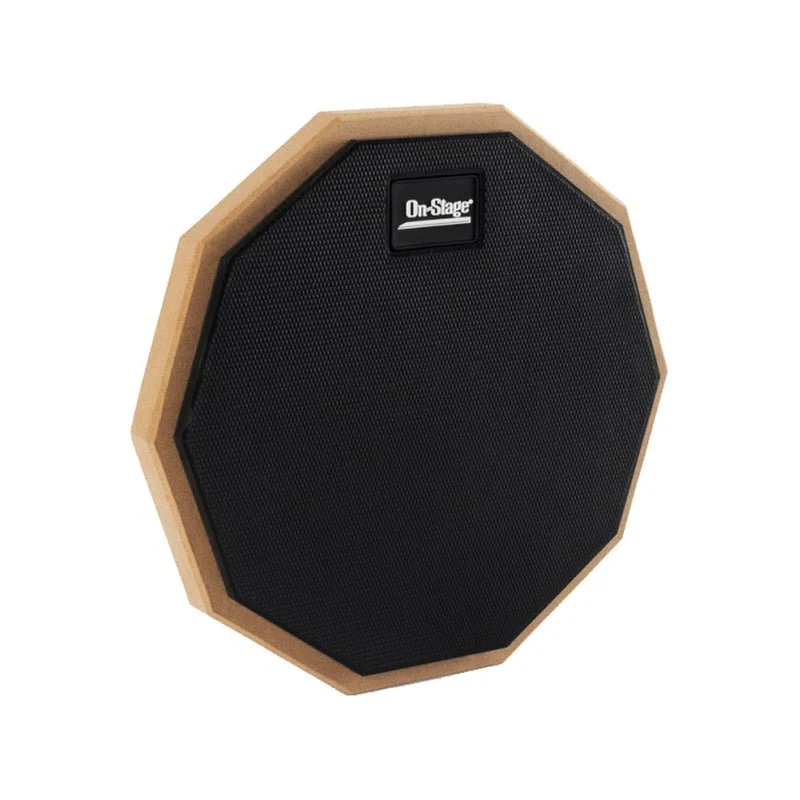 On Stage 8" Hexagonal Drum Practice Pad in Grey - Image 2