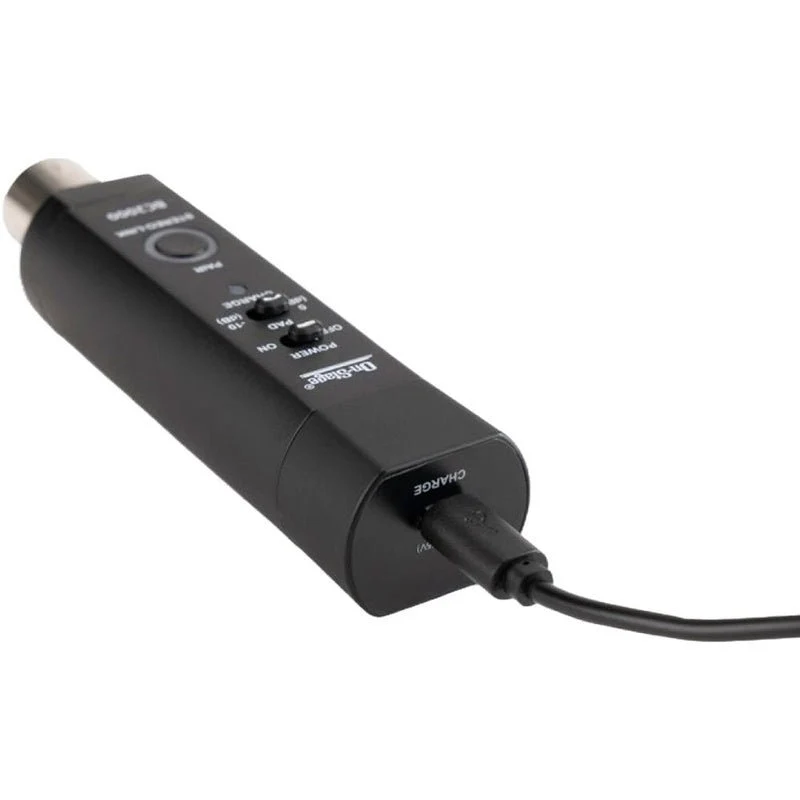 On Stage BC2000V2 XLR-Equipped, Rechargeable Stereo Bluetooth Converter - Image 4