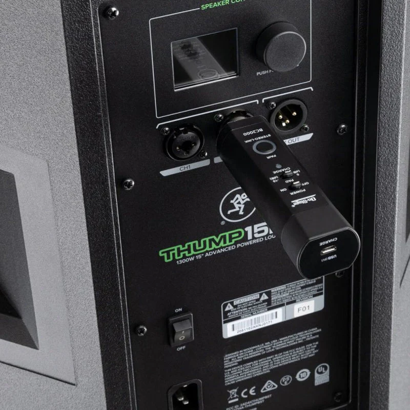 On Stage BC2000V2 XLR-Equipped, Rechargeable Stereo Bluetooth Converter - Image 8