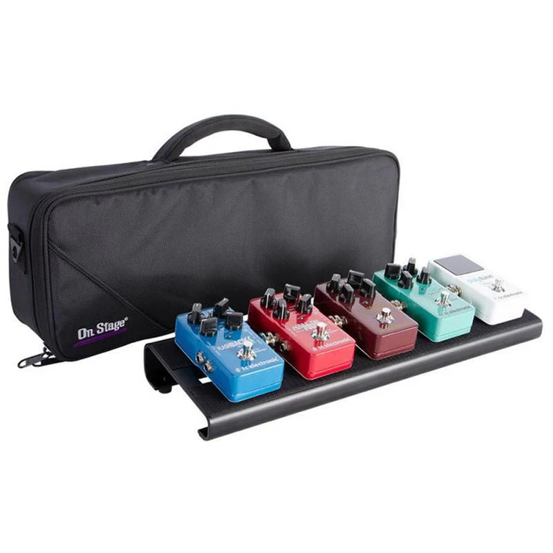 On Stage Compact Pedal Board with Custom Gig Bag - Image 2