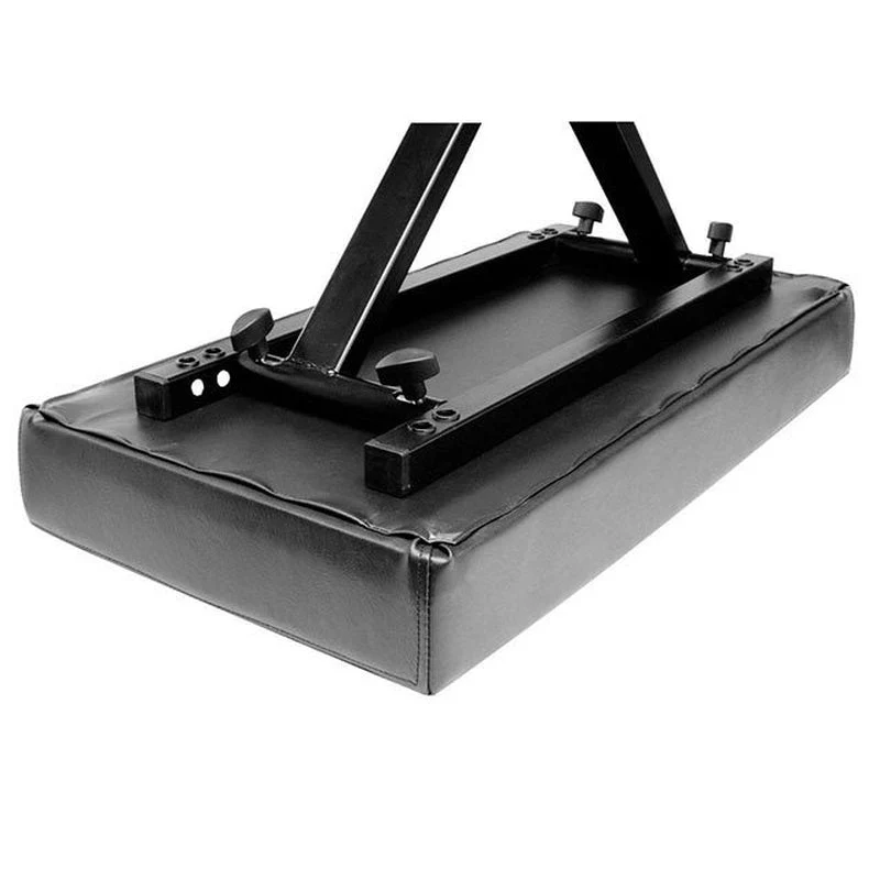 On Stage Deluxe Folding Keyboard Bench with 2.5" Extra Thick Padding - Image 3