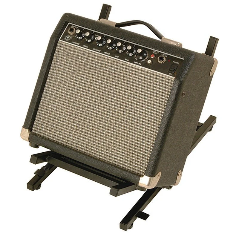 On Stage Folding Tiltback Amp Stand for Small Amps - Image 2