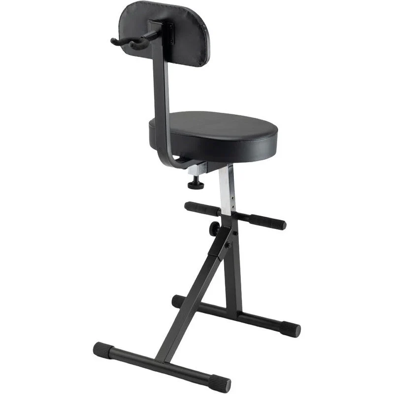 On Stage Height Adjustable Musicians Throne with Hanger