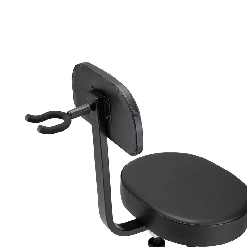 On Stage Height Adjustable Musicians Throne with Hanger - Image 2
